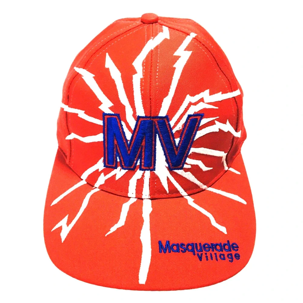 Shockwave Snapback Hat Vtg. 90's Rio Las Vegas Hotel Casino Masquerade Village